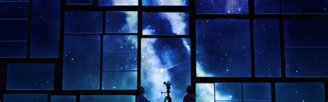 Download wallpaper the sky, cat, stars, night, anime, scarf, window ...