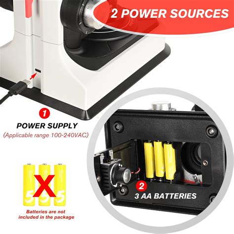 HSL 40X-2500X Binocular Compound Microscope with 3MP India | Ubuy