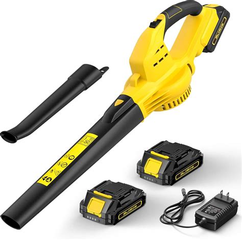 Amazon.com: StarVal Leaf Blower, Lightweight Cordless Leaf Blower with ...