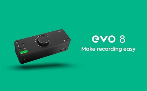 Audient EVO 8 4x4 Professional USB Audio Interface with 4 EVO Preamps ...