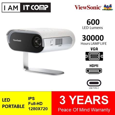 Image result for ViewSonic M1 Portable Projector
