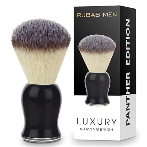 RUBAB MEN Premium Soft Shaving Brush for Men |Panther Edition ...