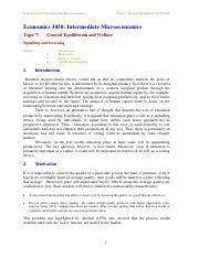 Signalling Economics 的图像结果