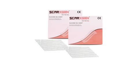 Scarxgen Silicone Gel Sheet | Scar Sheet | Small Cuts and Scrapes ...