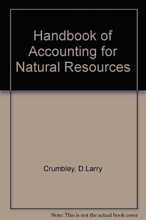 Buy Handbook of Accounting for Natural Resources Book Online at Low ...