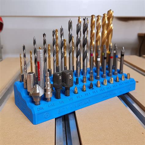 STL file Drill bits holder・3D printable design to download・Cults