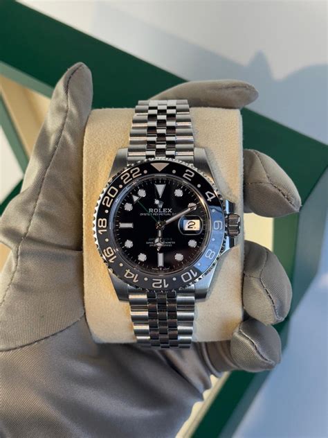 Rolex GMT-Master II Bruce Wayne Jubilee 40mm SS Date: 2024 Style ...