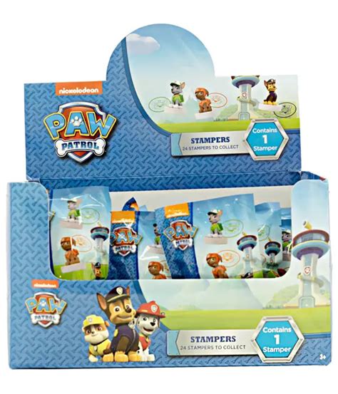 Paw Patrol - Stamp with 3D figure in blind pack 8x2x14 cm - 24 ...