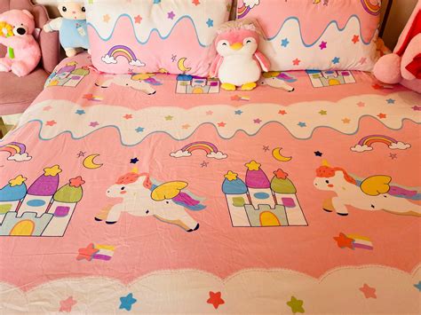 June the Unicorn Glow Bedsheet for Kids | Famyo Glow Maxx