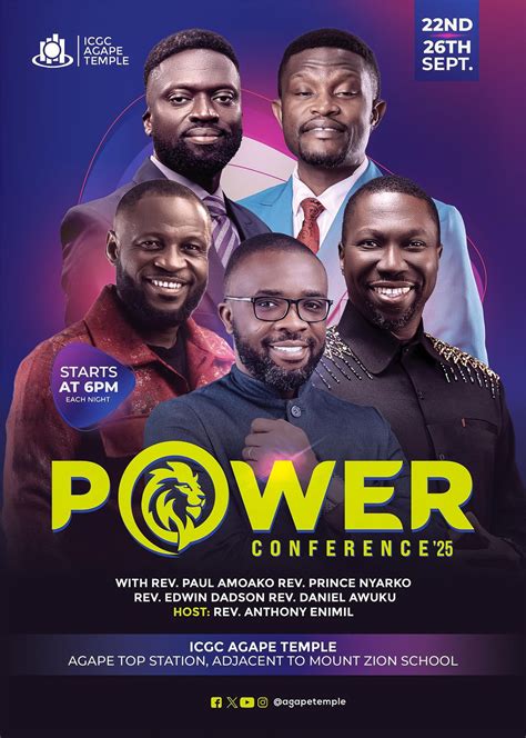 POWER CONFERENCE’25, ICGC Agape Temple, Accra, 22 September 2025 ...