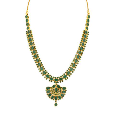 Gold and Diamond With Emerald Jewellery Collection | Tanishq Online Store