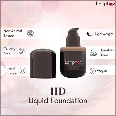 Lenphor HD Foundation 03 Beige 30 ml – Mani Ram Balwant Rai