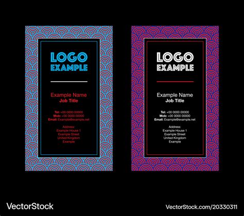 Business Card Pattern 的图像结果