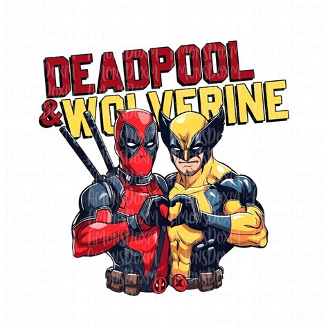 Buy Deadpool & Wolverine Png, Deadpool 3 Movie Png, Ryan Reynolds Hugh ...