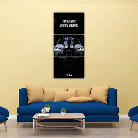 BMW The Ultimate Driving Machine Split Poster – Frame Kro