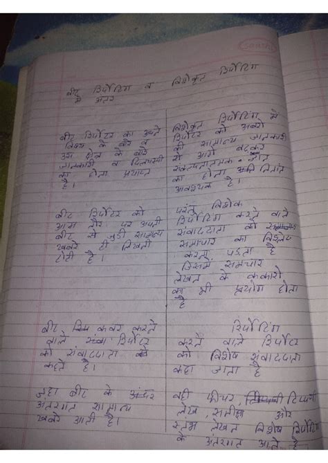 Hindi - Assignment - , THE PHENE Joy 210 0 Norm Here que pin 13 CPM ...