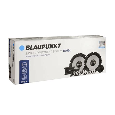 Blaupunkt TX 65C 6.5" Component Car Speakers 390W