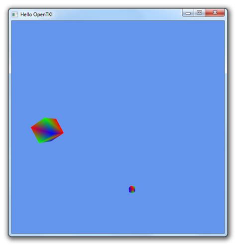 OpenTK Tutorial 的图像结果
