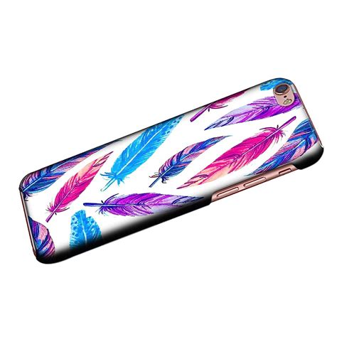 Qaso Feathers Printed Slim Light Weight Hard Mobile Case Back Cover ...