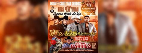 ENTRE HIERBA, POLVO Y PLOMO TOUR 2025 in Palmetto, Manatee County ...