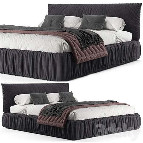 Kemi Bed wood soft 3DS Max Model – 3DSky Model Free