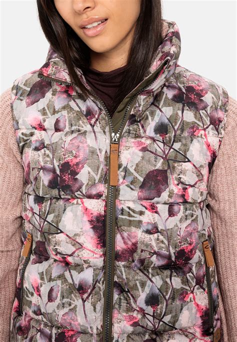 Outdoor vest for Women in grey | camel active