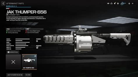 MW3 と Warzone で JAK Thumper-656 を入手する