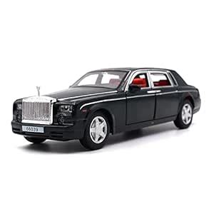 UKAXA 1:32 Diecast Metal Car Model Phantom Toy Car for Kids Sound and ...