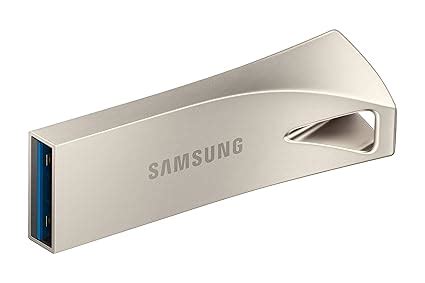SAMSUNG BAR Plus 3.1 USB Flash Drive, 128GB, 400MB/s, Rugged Metal ...