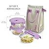 Buy Treo by Milton Lumino Fresh Round Borosilicate Glass Lunch Box Set ...