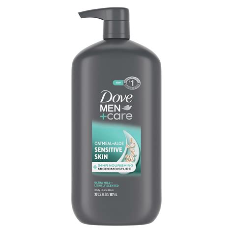 Amazon.com : DOVE MEN + CARE Body & Face Wash Sensitive Skin For ...
