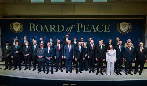 El Salvador asistió a la ceremonia inaugural del Consejo de Paz en ...
