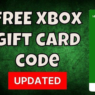 FREE™> Xbox Gift Card Codes Generator 2024 Free Xbox Gift Card Codes ...