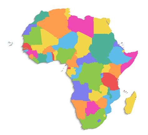 Africa Map No Names Neurosurgery Education Around The World: Africa