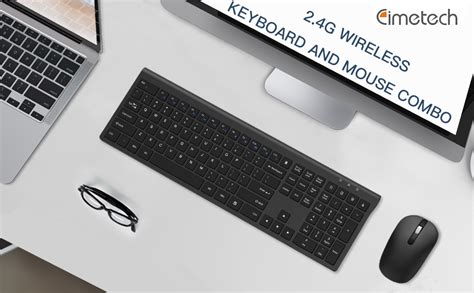Amazon.in: Buy cimetech Full Sized Wireless Keyboard and Mouse Combo ...