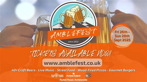 AmbleFest 2025, Rydal Road, LA22 9AN Ambleside, United Kingdom, Keswick ...