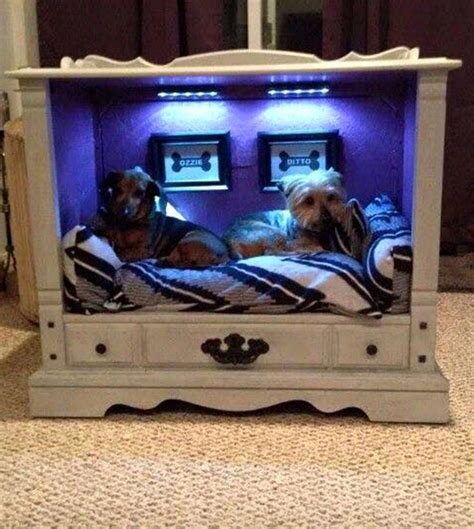 How precious and cozy is this!! An old dresser turned into a Neat a ...