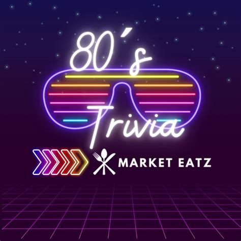 80’s Trivia & Bingo Night at Market Eatz ??️☎️, 819 E Broussard ...