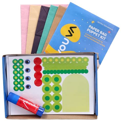 Navneet Youva Paper Bag Puppet Kit Perfect Activity Kit for Funled ...