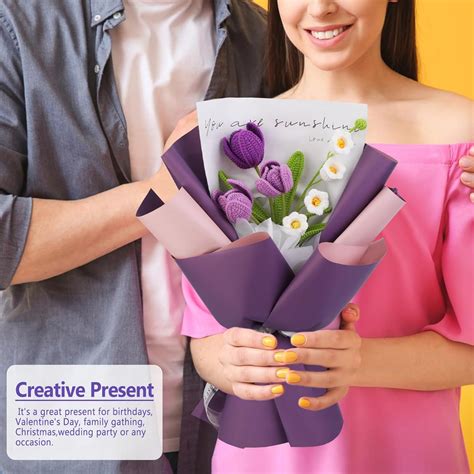 Iuuidu Crochet Kit for Beginners, Flower Bouquet India | Ubuy