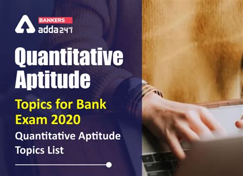 Quantitative Aptitude Topics For bank exam 2020: Quantitative Aptitude ...