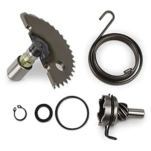FLYPIG Scooter Moped Kick start Gear Starter shaft Rebuild Kit idle ...