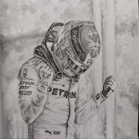 Image result for F1 Driver Drawing