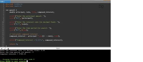 Image result for Compound Interest Program in Java