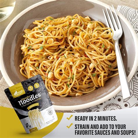 Buy Wonder Noodles 2 Pack Keto Pasta - Zero Carb Noodles - Kosher ...