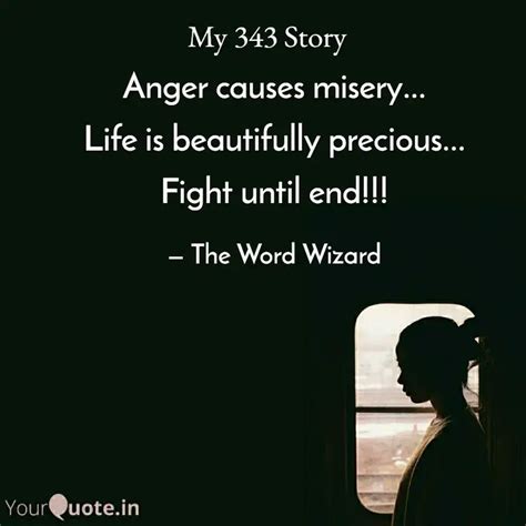 Anger causes misery... Li... | Quotes & Writings by Arun G Krishnan ...