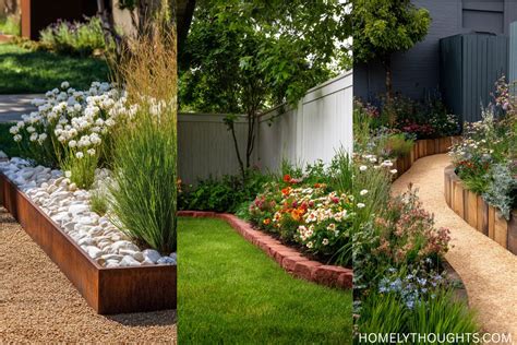 34 Flower Bed Edging Ideas That’ll Complete Your Borders