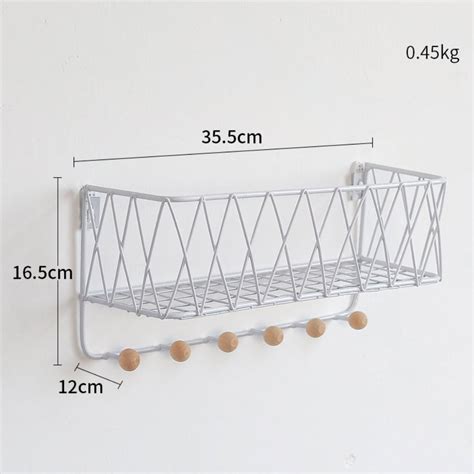 Metal Wall Rack