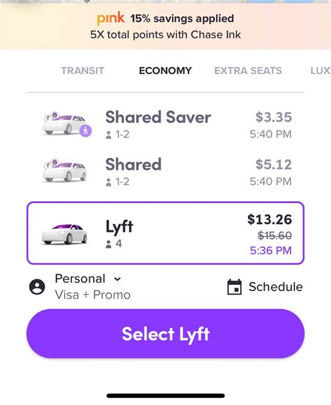 Chase Sapphire Reserve: Lyft Pink and 10X Benefits Now Active (Should ...