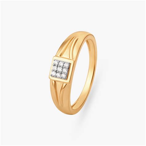 Modern Sophistication Diamond Ring For Men